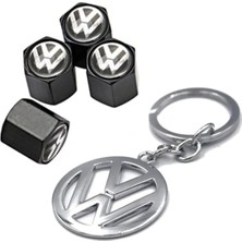 Gardenauto Volswagen Metal Sibop Kapağı ve Anahtarlık Seti