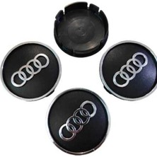 Gardenauto Audi Kabartma Geçme Jant Göbeği 4 Lü 60MM-55MM