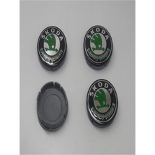 Gardenauto Yeşil Orijinal Jant Göbeği 4 Adet 55-60MM (55 Yuva)