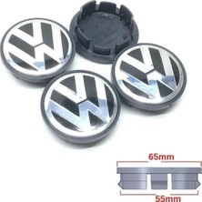 Gardenauto Passat B8 Jant Göbeği Kabartmalı Jant Göbek 4 Adet