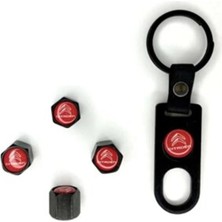 Gardenauto Citroen Oto Aksesuar Metal Sibop Kapağı ve Anahtarlık Seti