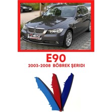 Gardenauto Bmw 3 Serisi E90 2003-2008 3 Renk M Stil Panjur Böbrek Şeridi