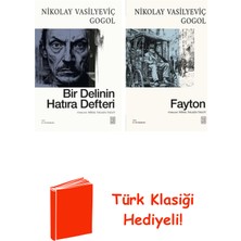 Ketebe Nikolay Vasilyeviç Gogol 2 Kitap Seti + Türk Klasiği Hediye