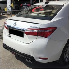 Gardenauto Siyah Toyota Corolla Spoiler Bagaj Üstü Çıta Parlak