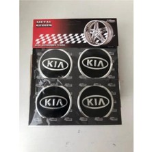 Gardenauto Jant Göbeği-Yapıştırma-Sitcker-( 59MM Ölçü)-4 Adet-