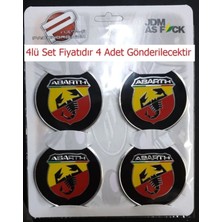Gardenauto Ford Alüminyum Yapıştırma Jant Göbeği Siyah 4'lü 60MM