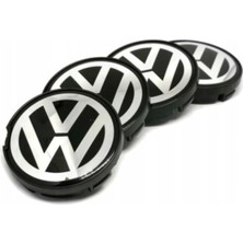 Gardenauto Volkswagen Polo Hb Jant Göbeği Arma Takım (4 Adet) 2002-2009 Model Arası Araçlara Uyumlu
