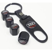 Gardenauto Audi Metal Sibop Kapağı Anahtarlık Seti