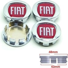Gardenauto Fiat Çelik Jant Göbeği-Egea Doblo Fiorino Linea UYUMLU-48MM Dış 43MM Iç Çap-Eski Göbeği Ölçünüz..!