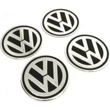 Gardenauto Volkswagen Jant Göbeği Arma Yapışkanlı 4'lü Set
