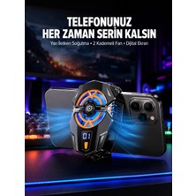 sbodurhome Yarı Iletken Cep Telefonu Radyatörü 2 Hız Kademeli Dijital Ekranlı
