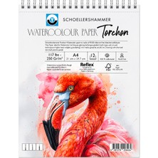 Schoellershammer Torchon Watercolour Pad 250GR A4 12 Yaprak