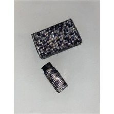 Gardenauto Sigaralık ve Çakmak Seti 2 Ikıncı Kalıte (Black&white Leopar Set)