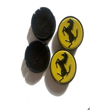 Gardenauto Ferrari Uyumlu Jant Göbeği 55 58 mm Jant Göbeği