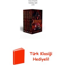 İndigo Kitap Ateşpare Seti - 5 Kitap Takım - Kutulu + Türk Klasiği Hediye