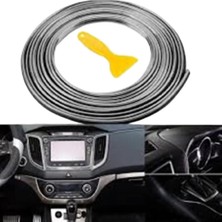 Gardenauto 5 Metre Trim Fitili Torpido Çıtası (Gri )