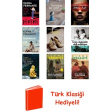 Everest Yayınları Elena Ferrante 9 Kitap Seti + Türk Klasiği Hediye