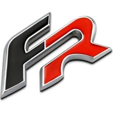 Gardenauto Seat Leon Ibiza Fr Logo Metal Ön Panjur Logosu Vidalı Kaliteli Malzeme