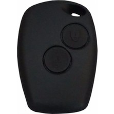 Gardenauto Renault - Dacıa Anahtar Kap - 2 Butonlu - Yale (Düz) Tip Anahtarlı