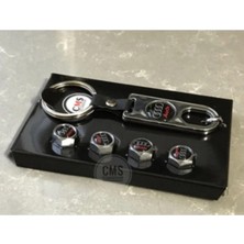 Gardenauto Audi Anahtarlıklı Sibop Kapağı -Audı Anahtarlıklı Sibop - Audi Sibop Set
