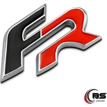 Gardenauto Seat Fr Bagaj Logosu Paslanmaz Krom Kaplama Metal Arma