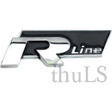 Gardenauto R-Line Bagaj Arması Volkswagen R-Line Siyah Bagaj Arma