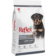 Reflex Kuzu Etli Pirinçli Yavru Köpek Maması 3 kg