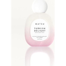 Matsu Turkish Delight Saç & Vücut Misti 50 ml | Gül & Pudralı Notalar