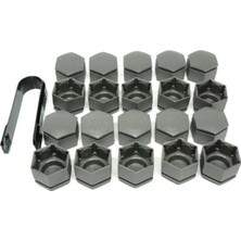 Gardenauto Opel Insignia A Bijon Kapağı Seti Kömür Metalik 22X21MM (20 Adet)