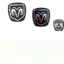 Gardenauto Fiat Bravo Logo Seti Logo Direksiyon Panjur Bagaj Arma (Diğer Araç Modellerine Uymaz)