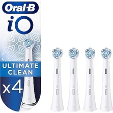 Oral-B Io Ultimate Clean Beyaz 4'lü Diş Fırçası Başlığı