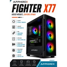 Apphirex Fıghter X77 Ryzen 7 7800X3D 16GB Ddr5 Ram 1tb M.2 SSD RTX5070 12GB Masaüstü Oyuncu Bilgisayar