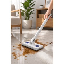 Syn Aksesuar 360° Döner Başlıklı Taşınabilir Mini Mop – Çok Amaçlı Mikrofiber Islak & Kuru Temizlik Paspası