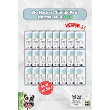 24 Al 20 Öde Sleepy Bio Natural Günlük Ped Normal 40'lı ve Rosie