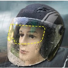 Hace Bazaar Motosıklet  Kaskı Içın Yağmur Kaydırıcı
