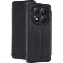 sbodurhome Xiaomi Redmi Note 14 Pro 5g Kılıf Flip Cover - Siyah