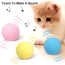 Hace Bazaar Sesli ve Akıllı Kedi Oyuncak Topu - 50 Mm, Hayvan Sesli, Eğlenceli Kedi Oyuncağı