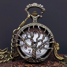 Hace Bazaar Hayat Ağaçı Tasarımlı Köstekli Saat