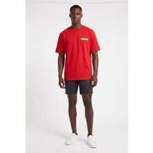 Blow Up Future Gen Workshop Kırmızı Oversize Erkek T-Shirt 141556