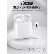 2. Nesil Bluetooth Android ve Ios Uyumlu Kablosuz Kulaklık Çağrı Cevaplama