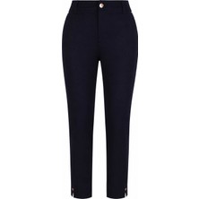 Double Slim Skinny Siyah Kadın Jean Pantolon 3529