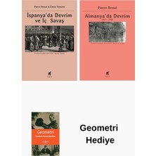 Ayrıntı Yayınları Pierre Broue 2 Kitap Seti + Geometri Hediye