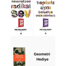 Ayrıntı Yayınları Ateş Ilyas Başsoy 2 Kitap Seti + Geometri Hediye