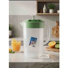 Ness Global 3 Litre Plastik Sürahi | Gıda Temasına Uygun | Soğuk Içecek ve Su Sürahisi | Ergonomik Kulplu