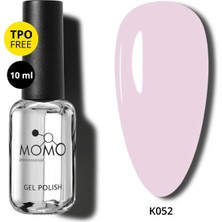 Momo Professional Kalıcı Oje K052, Nude Lila, 10 ml