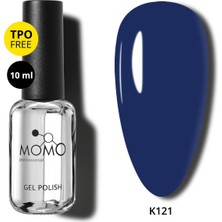 Momo Professional Kalıcı Oje K121, Lacivert, 10 ml