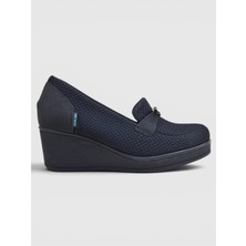 King Paolo Z6179 Loafer Krkaers - Siyah - Kadın Ayakkabı