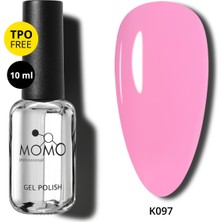 Momo Professional Kalıcı Oje K097, Soğuk Gülpembe, 10 ml