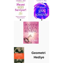 Diyojen Yayıncılık Louise L. Hay 3 Kitap Seti + Geometri Hediye
