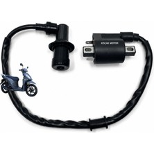 Koçak Motor Arora Boss 50 / 125 -Akalite- Ateşleme Bobini ve Buji Başlığı